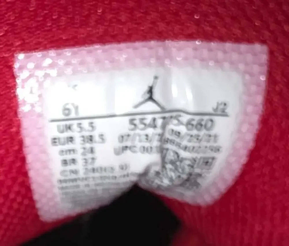 Nike Air Jordan 1 Mid GS Size 6Y Reverse Bred Shoes